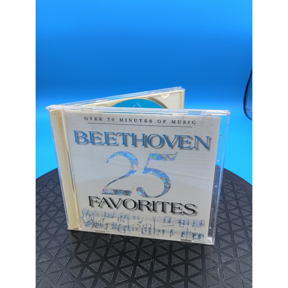 25 Beethoven Favorites CD 1996 Cameo Classics ACD 8815 Classical Music